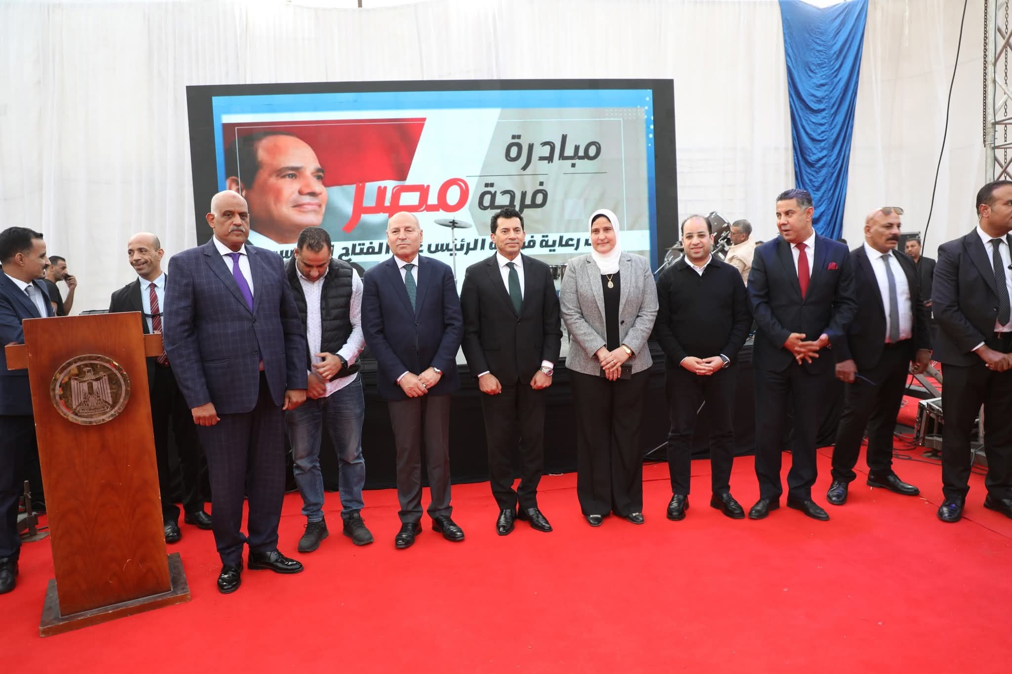 وزير الشباب ومحافظ القاهرة يشهدان احتفالية 